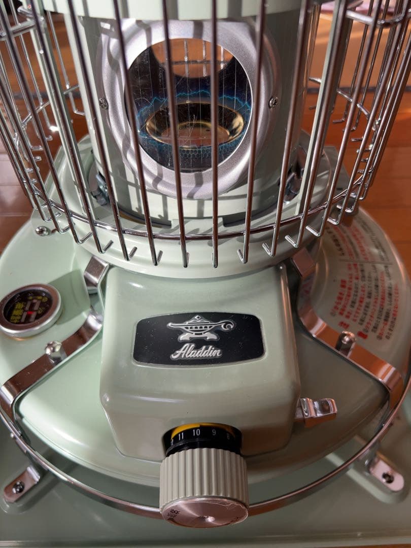 【極美品・使用数日のみ】アラジン ブルーフレームヒーター BF3911-G