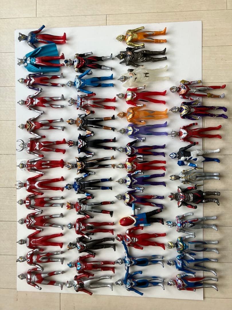 ウルトラマン　ソフビ　豪華65体セット　まとめ