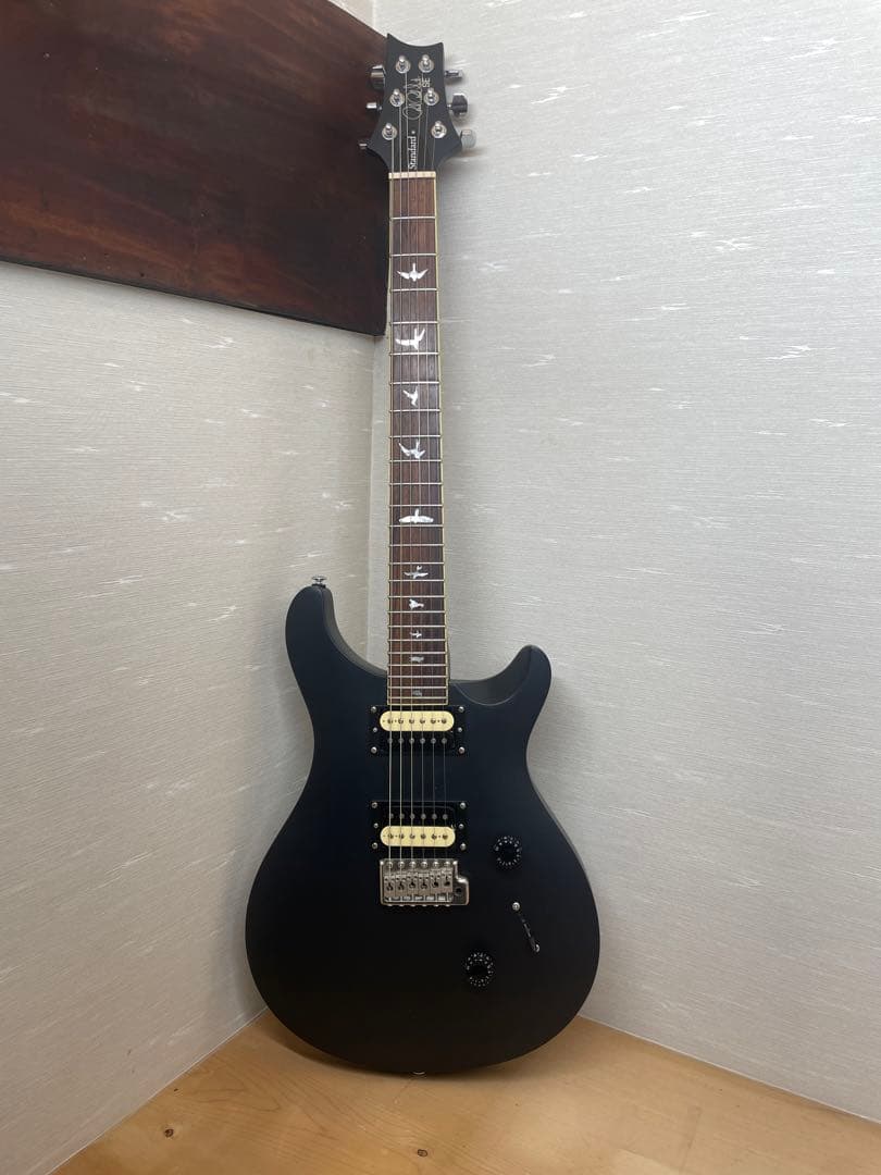 PRS SE STANDARD 24 Satin Black 艶消し塗装