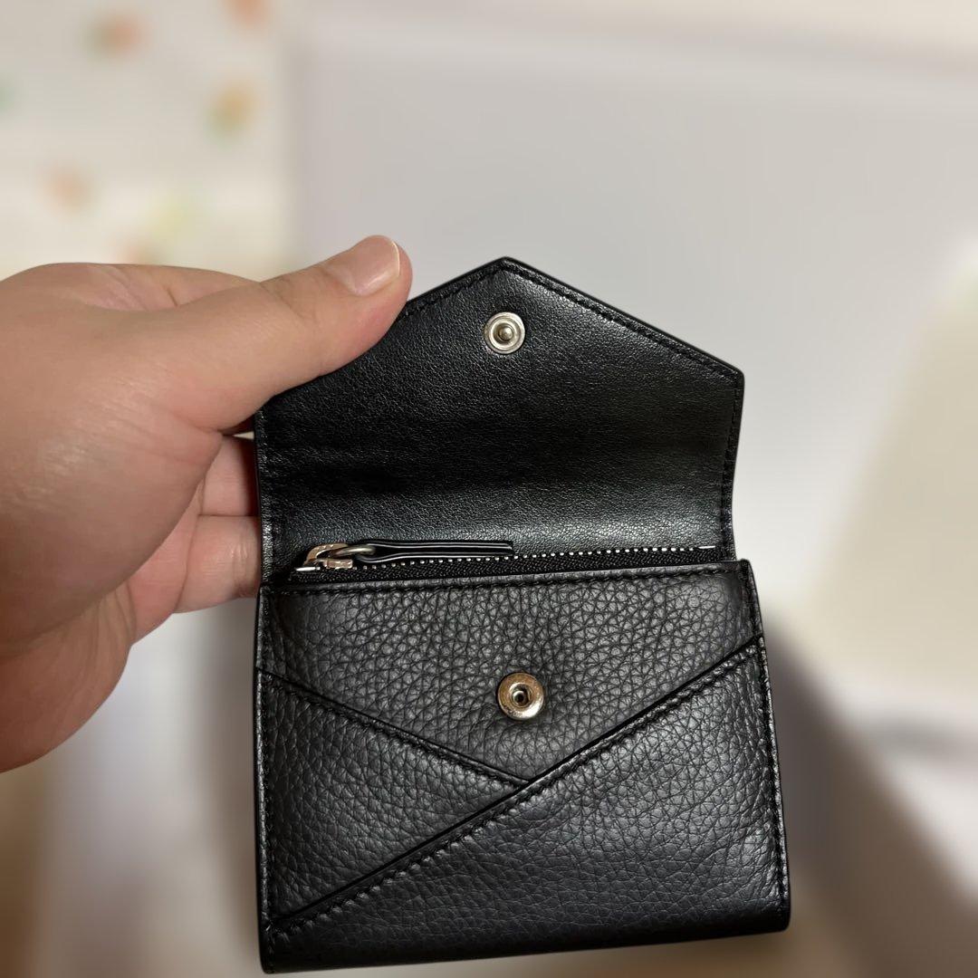 美品 マルジェラ MM6 JAPANESE6 レター型財布