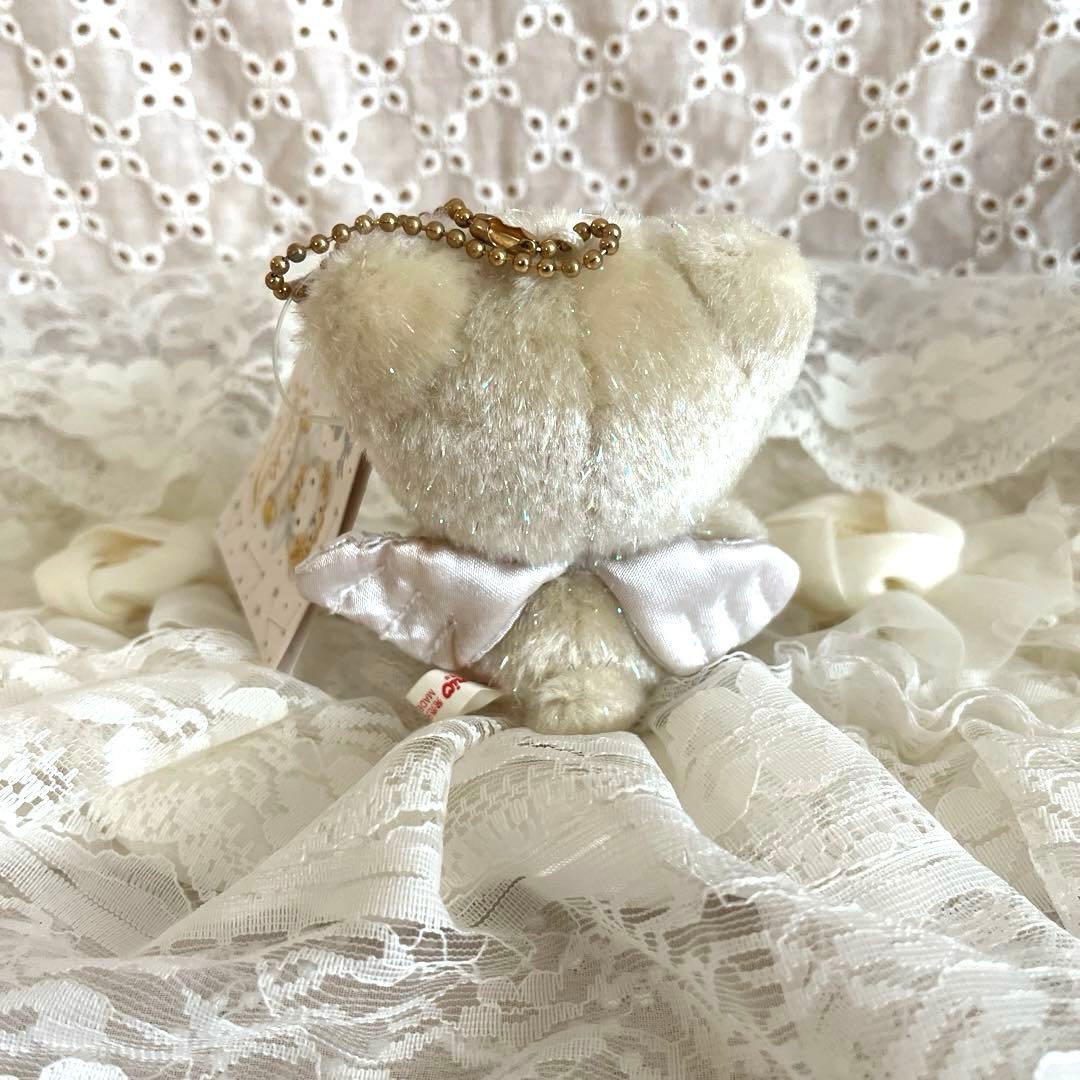 希少‼️ ベアキティ　クマ　天使　キラキラぬいぐるみ　ベル 羽根 エンジェル