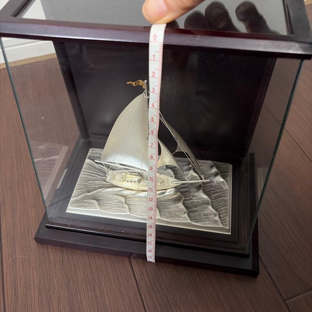 武比古TAKEHIKOヨットシリーズ精巧で瀟洒SILVER985銀細工略歴書付