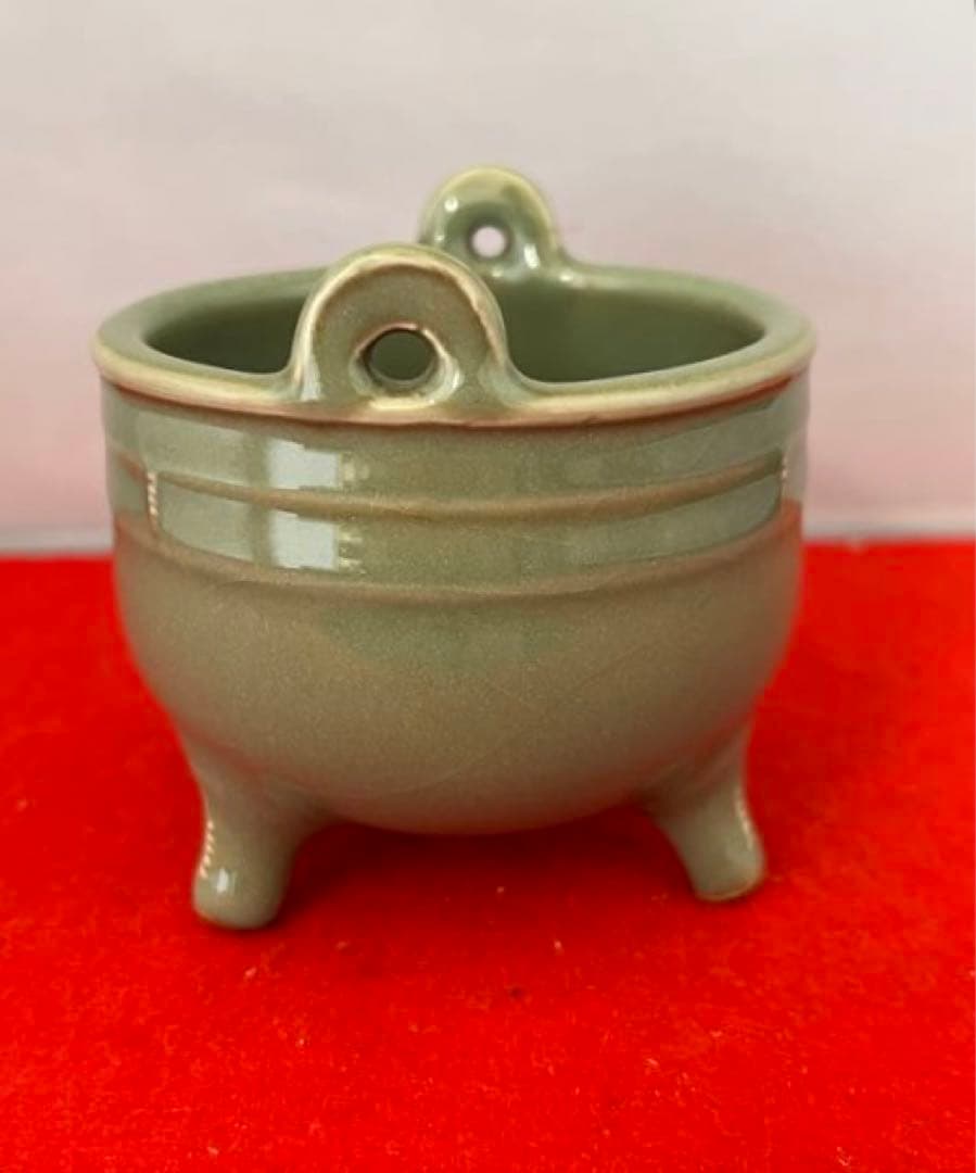 香炉　龍泉窯香炉 :XG8-1