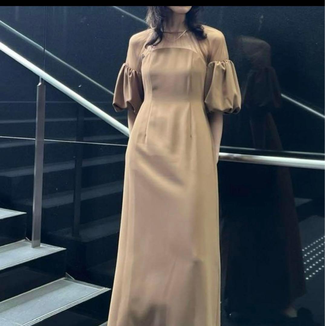 スーツ・フォーマル・ドレス Ameri SOUFFLE SLEEVE ETTE DRESS S