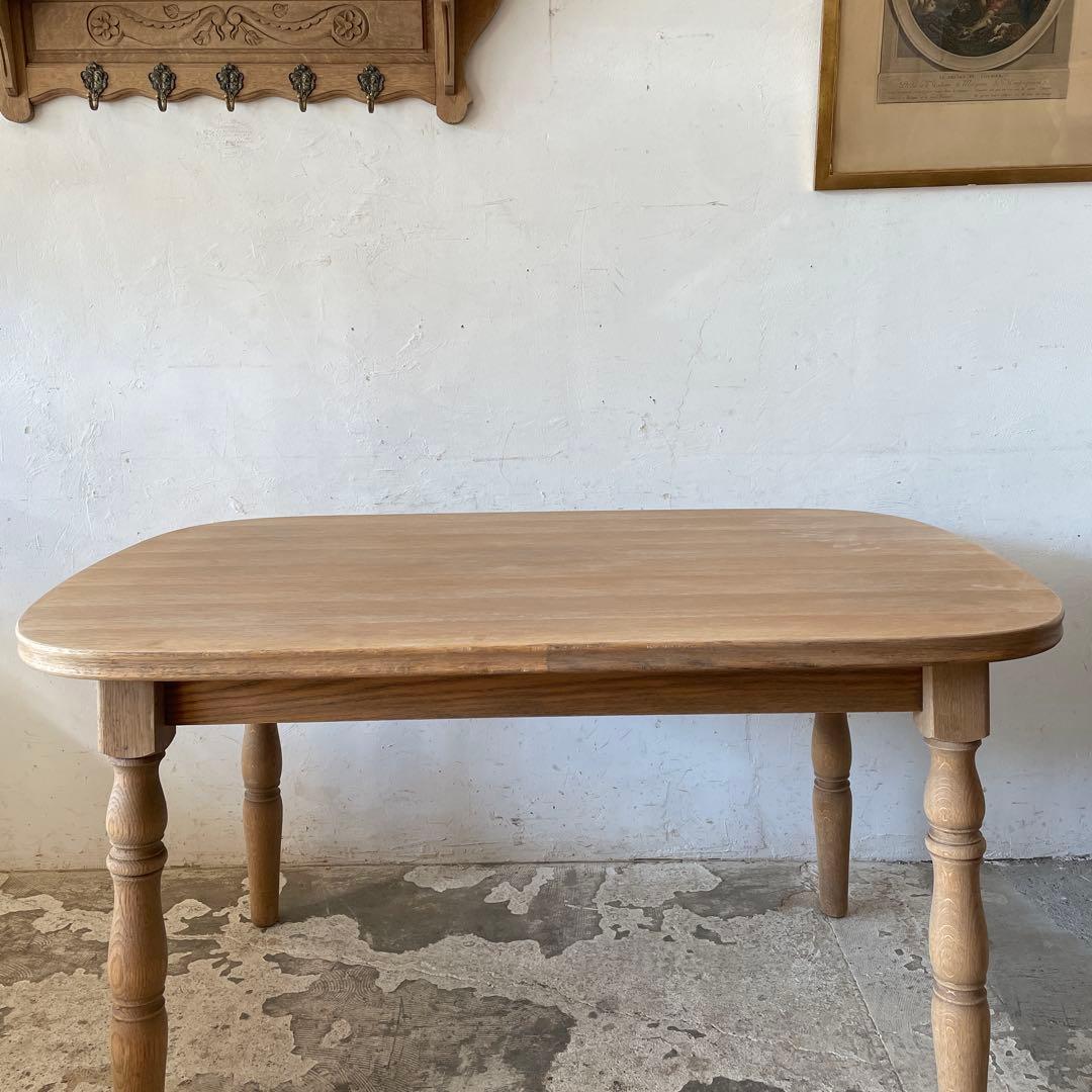 SUMMER SALE 7/4〜7/31 ビンテージ ダイニングテーブル 剥離