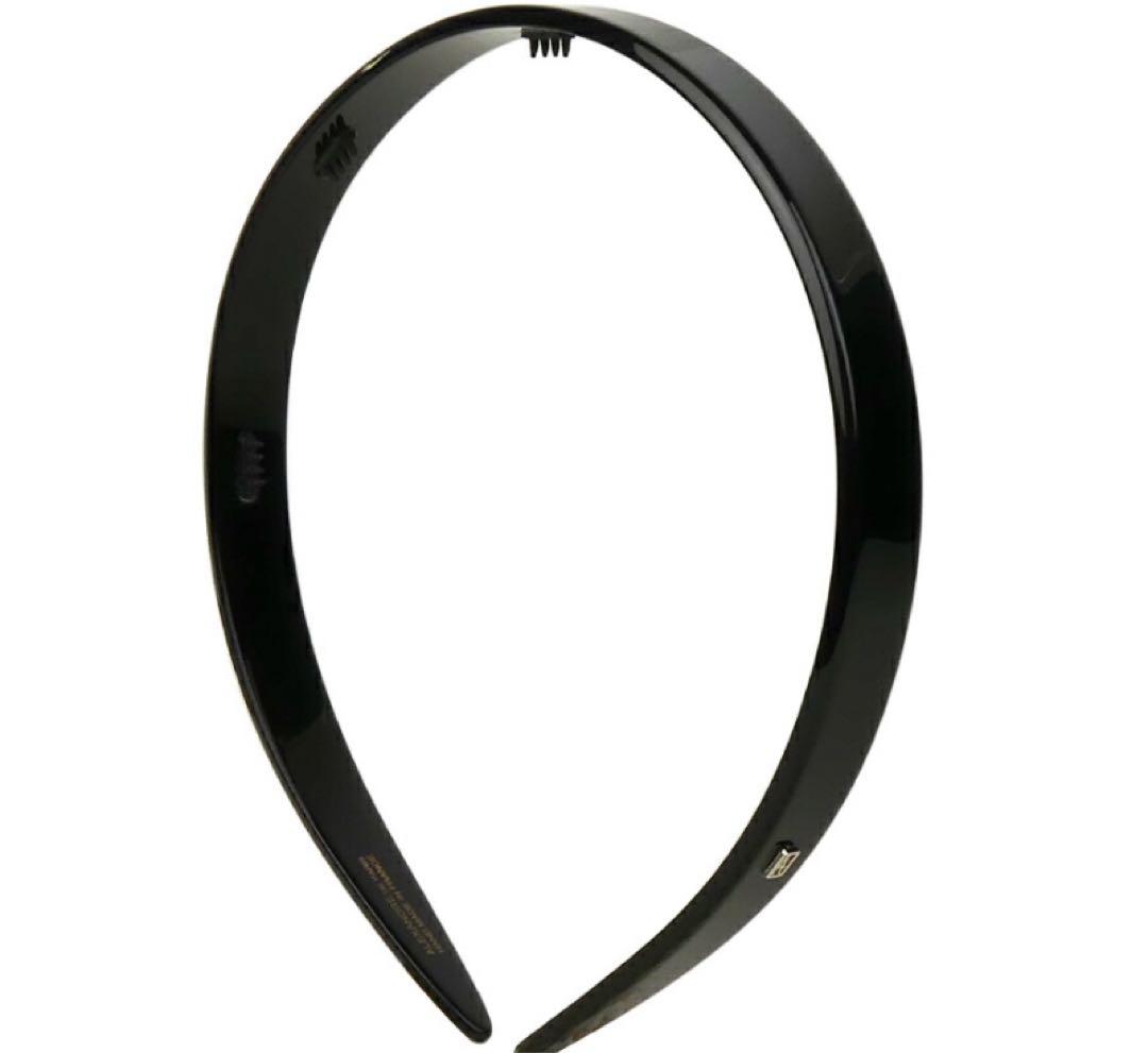 新品未使用　人気高級ブランド　アレクサンドルドゥパリ　カチューシャ　ブラック