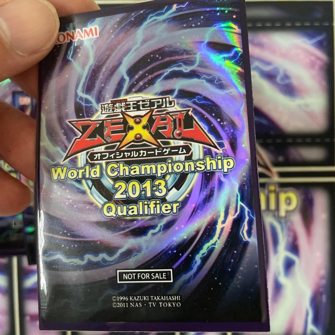 遊戯王　wcq 2013 プレイマット　スリーブ　セット