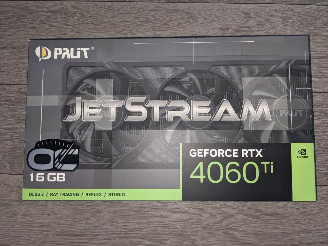 Palit GeforceRTX4060Ti 16GB グラフィックボード