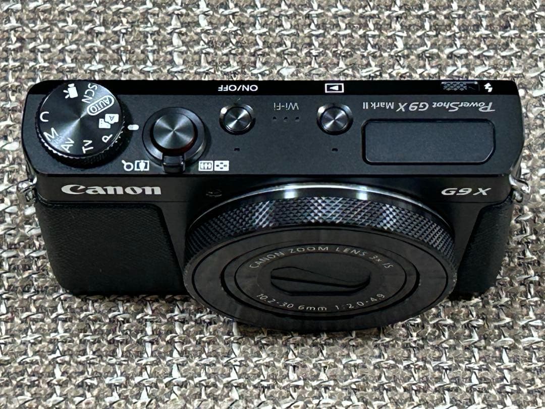 【超美品】Canon PowerShotG9X Mark2 ブラック