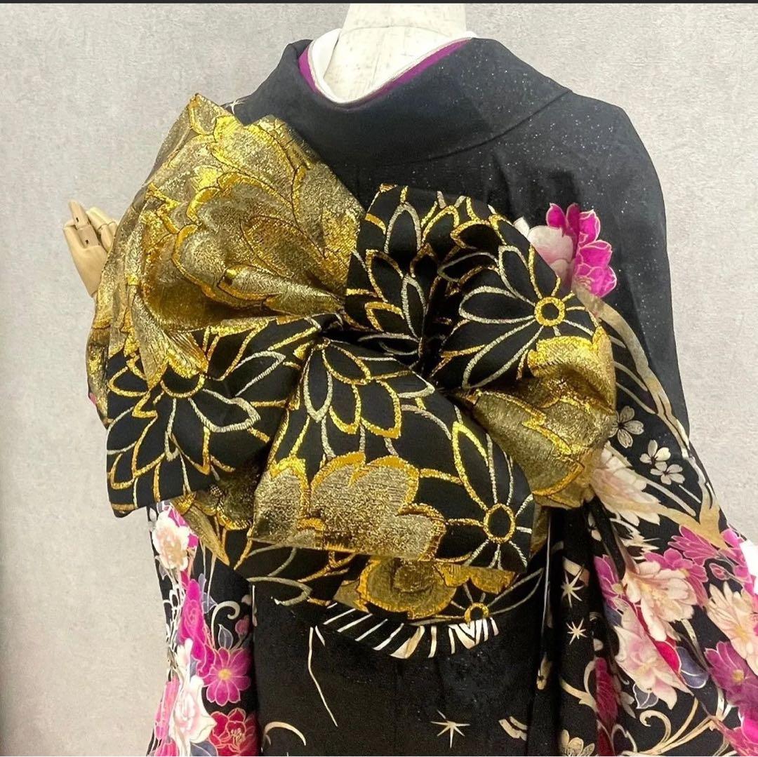 ＊振袖6点➕1点　セット＊ 正絹フルセット中古美品【身長155~170cm】