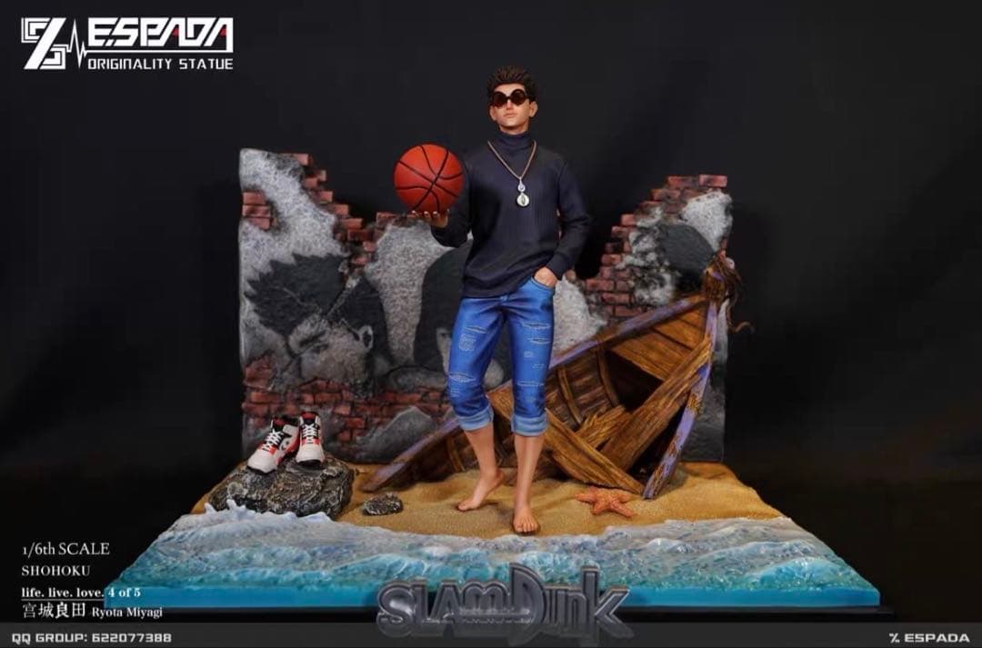 SLAMDUNK 宮城リョータ Q版 ガレージキット ガレキ スタチュー⑩