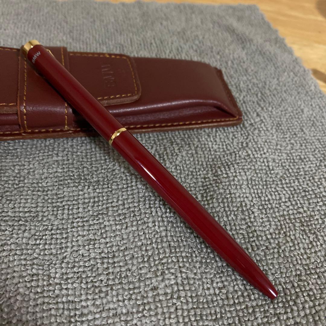 ペリカン　BMWコラボ　万年筆　ボールペン　レザーペンケース　3点セット