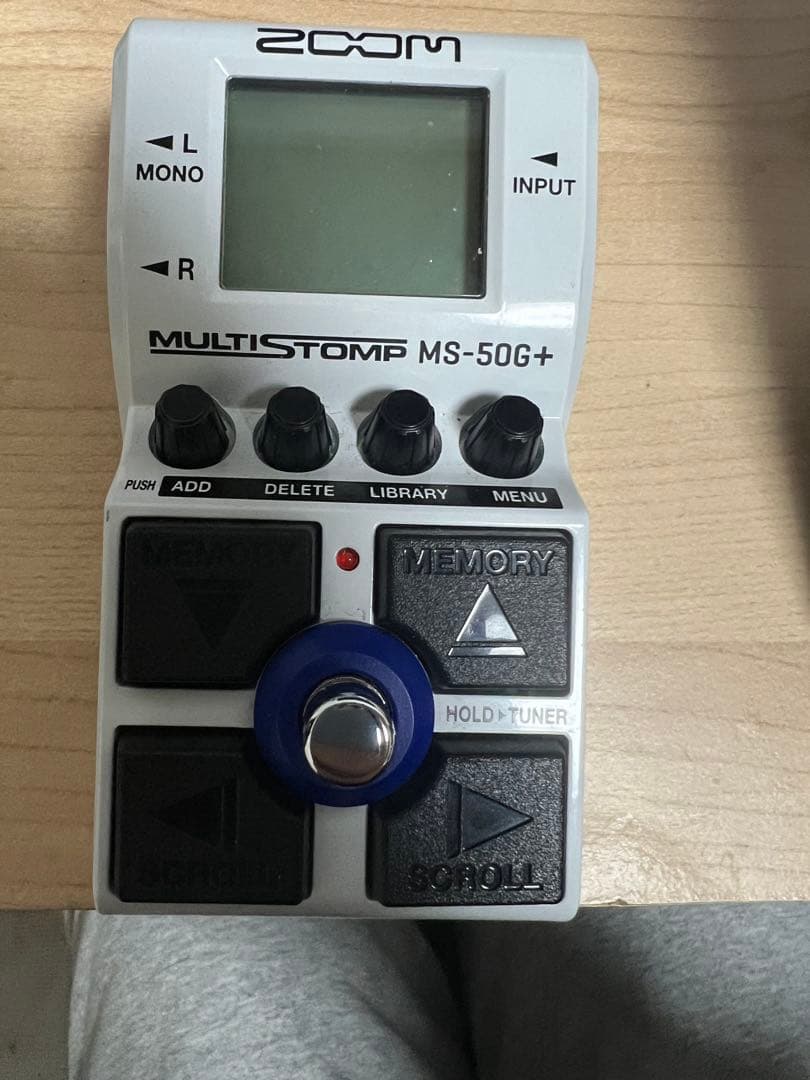 ギター ZOOM MULTIStomp MS-50G+