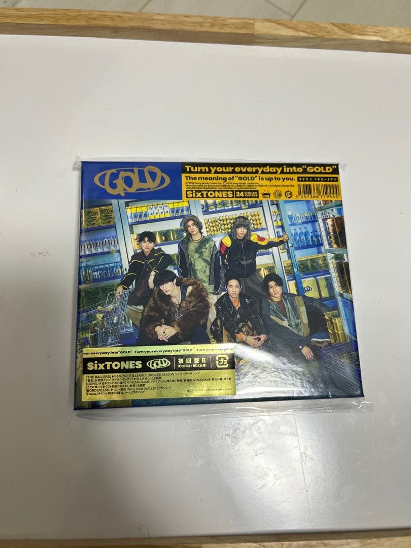 SixTONES GOLD Blu-ray 3形態セット