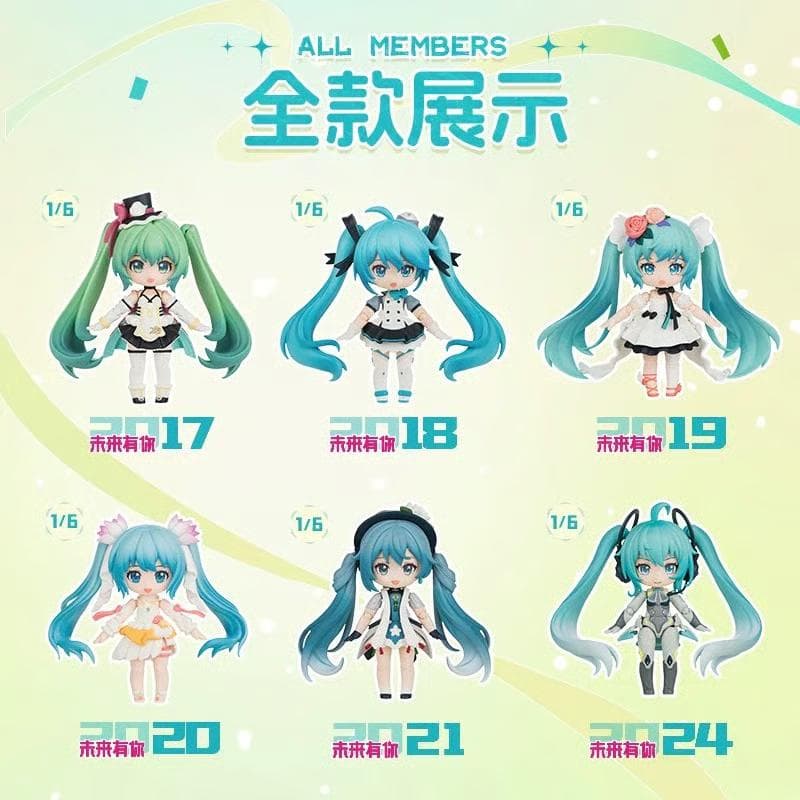 BLOKEES（ブロッキーズ）初音ミク アクションフィギュア アソートBOX