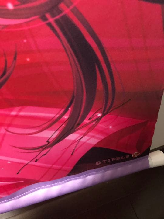 てぃんくる先生 【値段交渉受けます】直筆サイン入りB0サイズ タペストリー