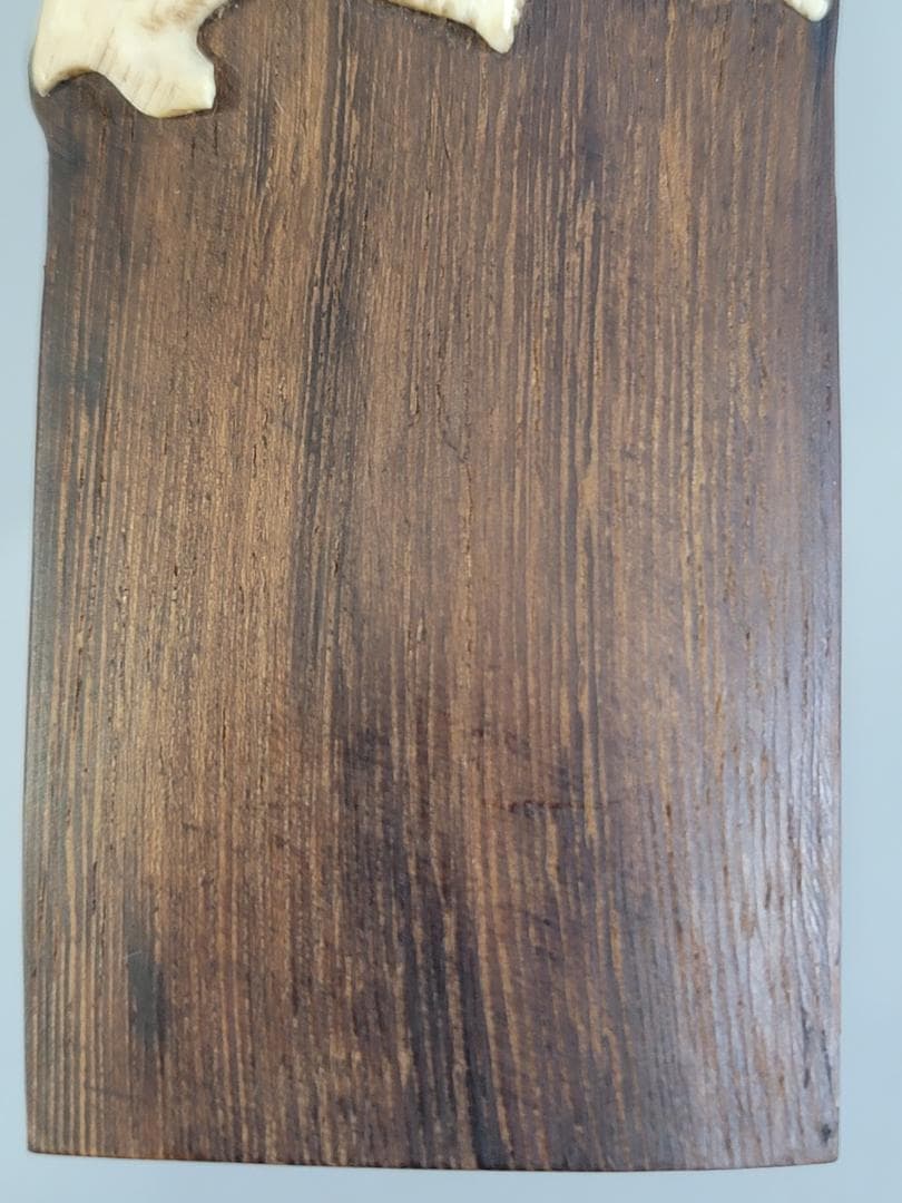 DT310 煎茶 骨彫刻花 貼 茶則