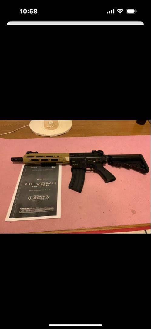 HK416 電動ガン ブラック/タン