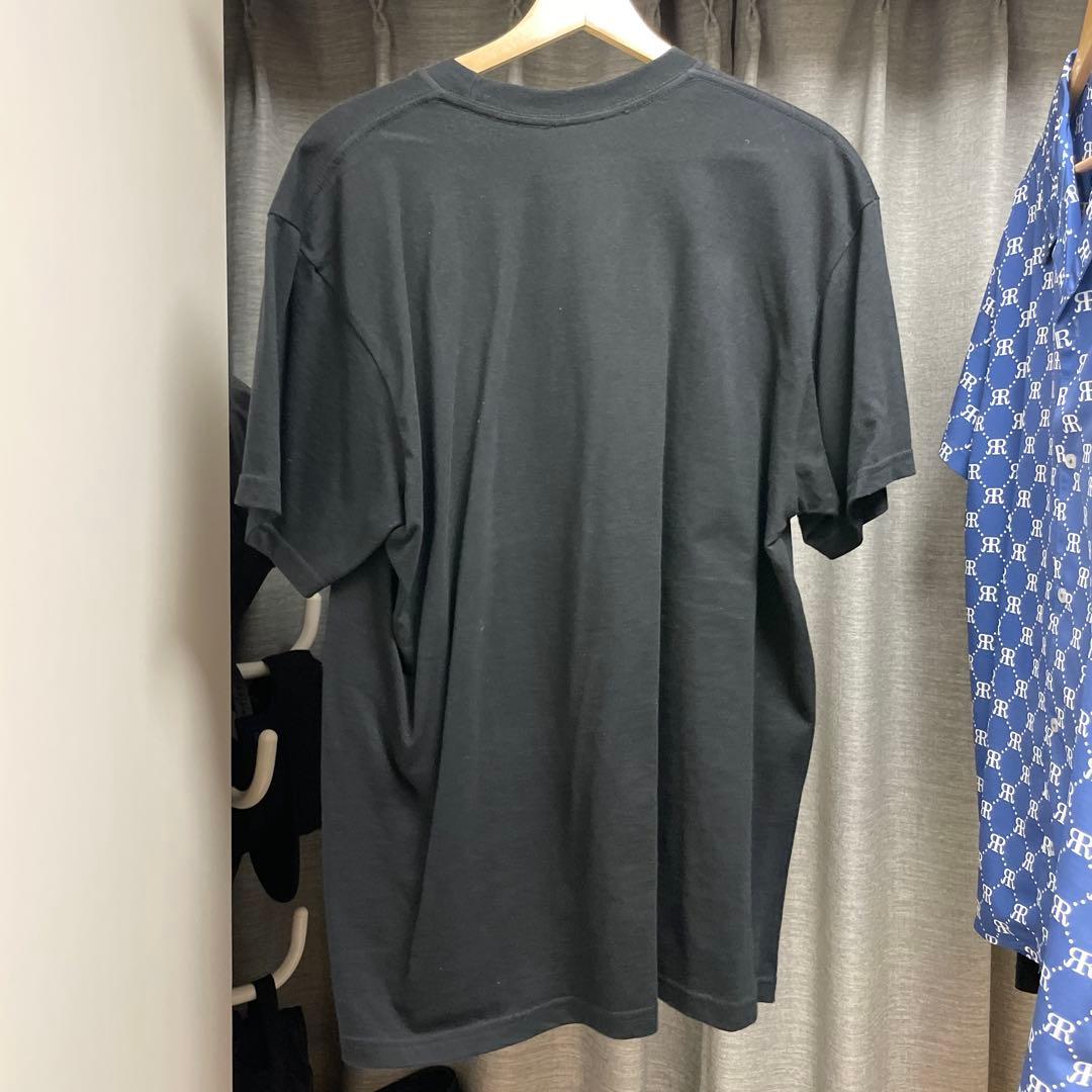 Supreme チェック柄ロゴ Tシャツ L