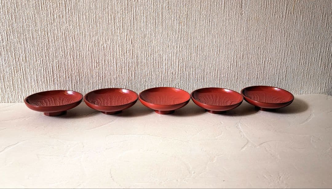 文化四年　遠坂宇兵衛　引盃　5客　共箱　茶道具　骨董品