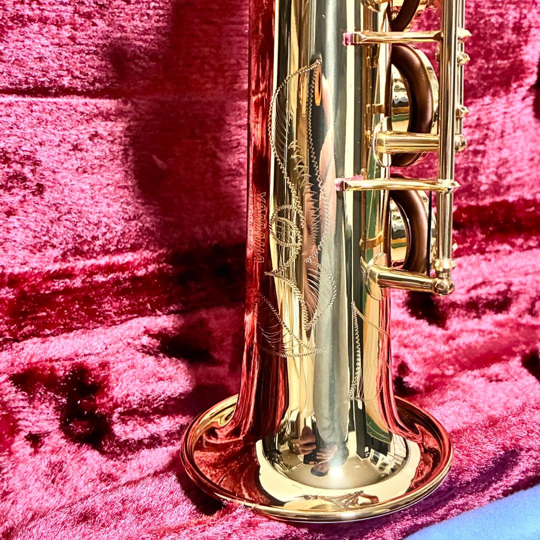 【極美品 名器】YAMAHA YSS-675 ソプラノサックス ハードケース付