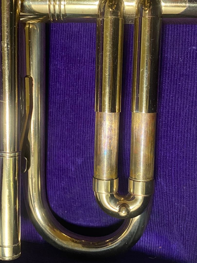 トランペット　本体 真鍮製 3バルブ ケース付き