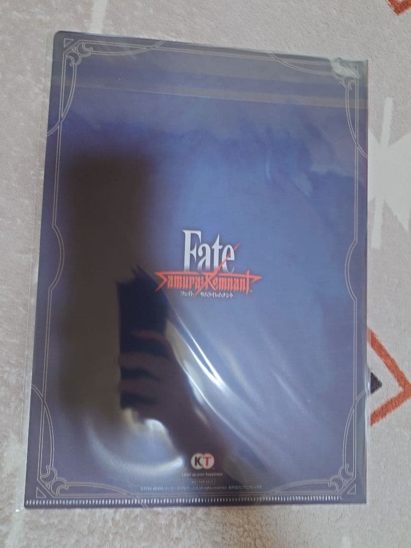 【希少品】fate/samurai remnant クリアファイル セイバー