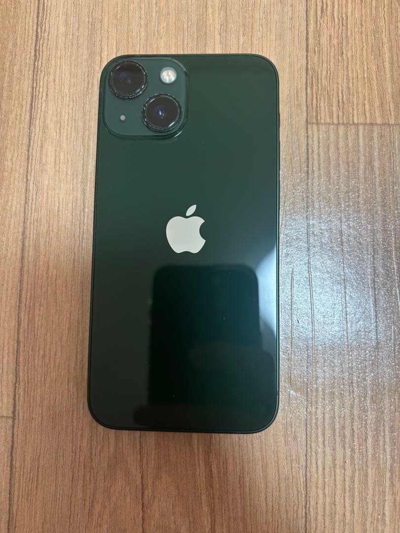 値下げ 【箱有】iPhone13 mini ダークグリーン 本体