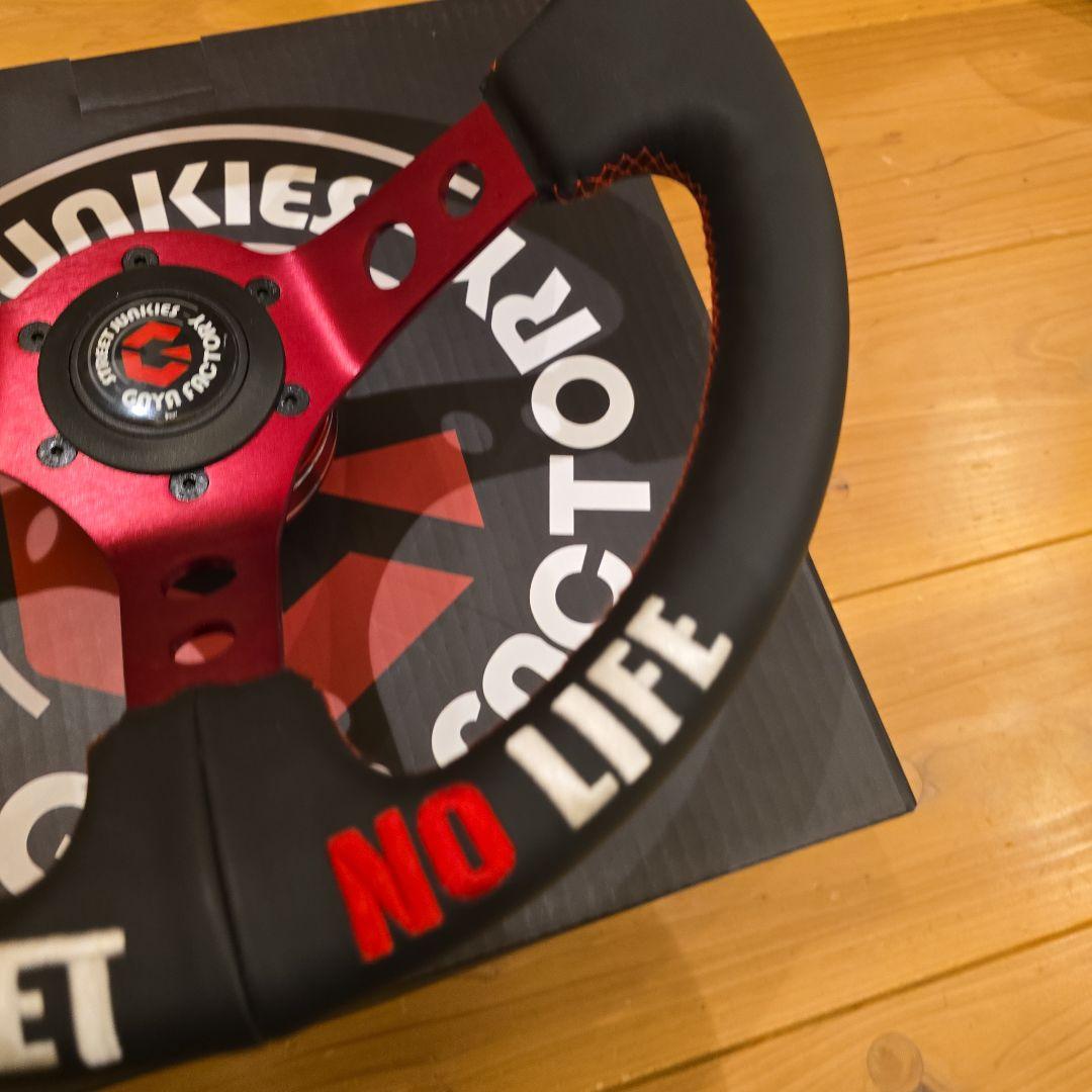 ガヤファクトリー ステアリングホイール　ハンコン