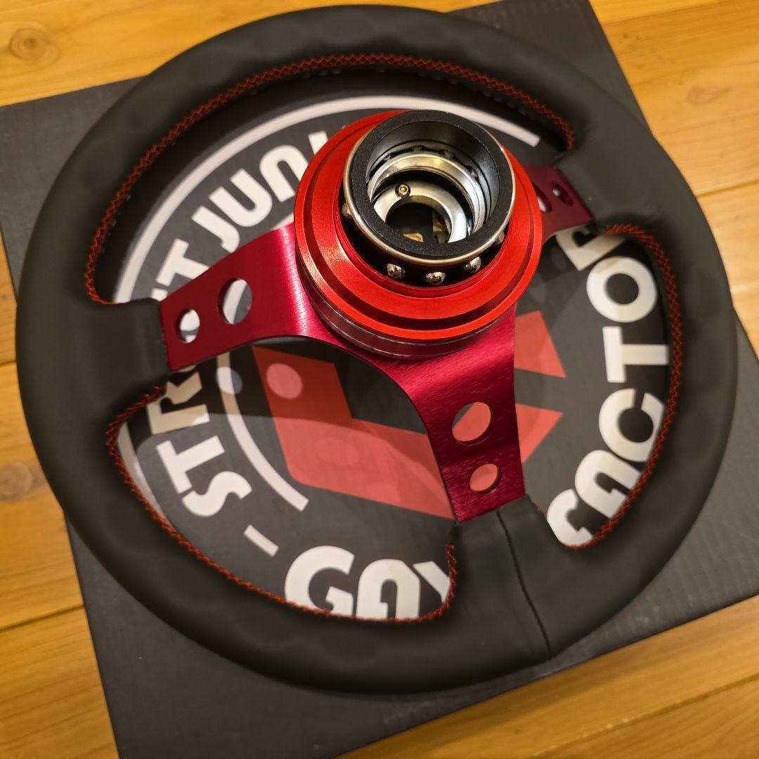 ガヤファクトリー ステアリングホイール　ハンコン