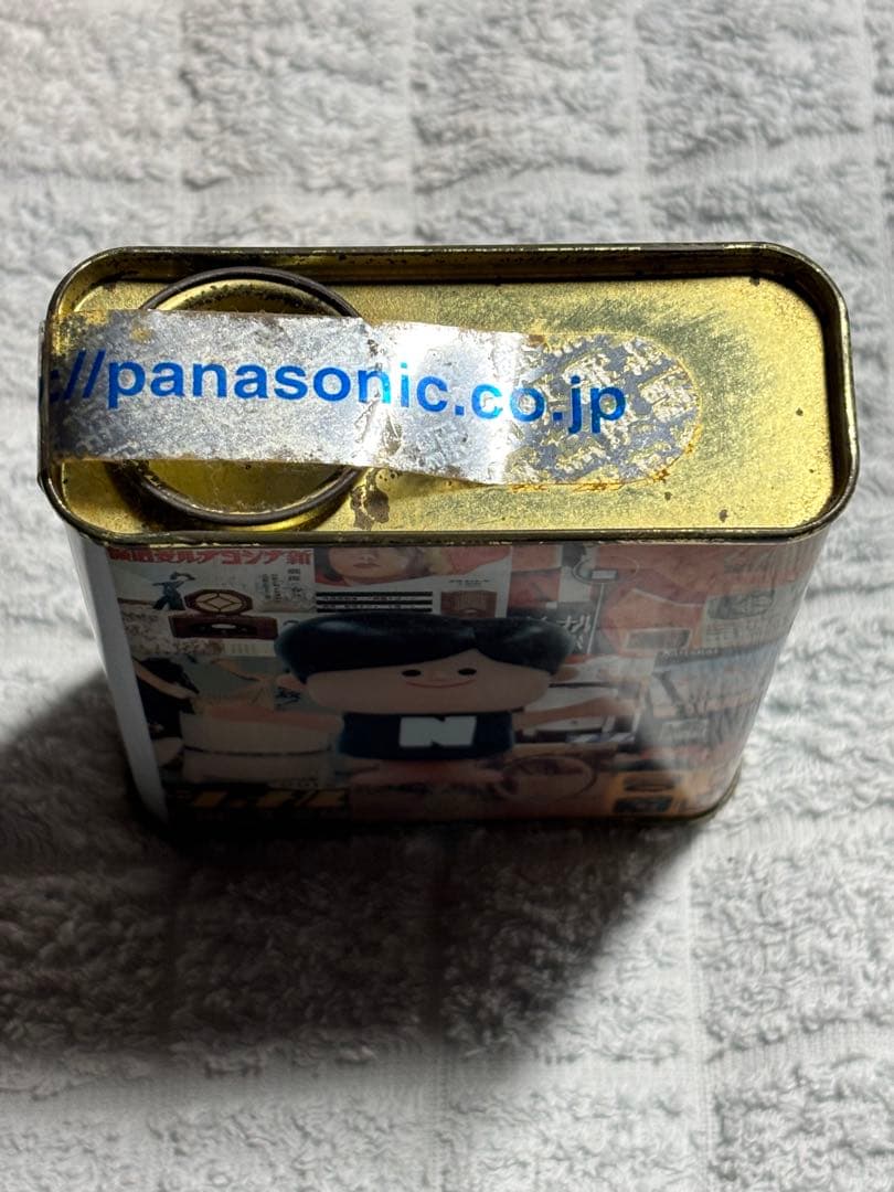 【ナショナル坊や】レトロ広告デザインキャラクター ドロップ缶