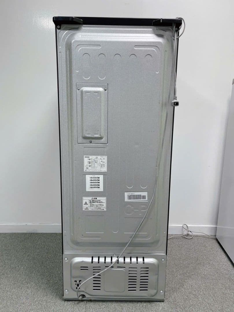 福岡配送、設置込み2022年製Haier JR-NF148CK ブラック冷蔵庫