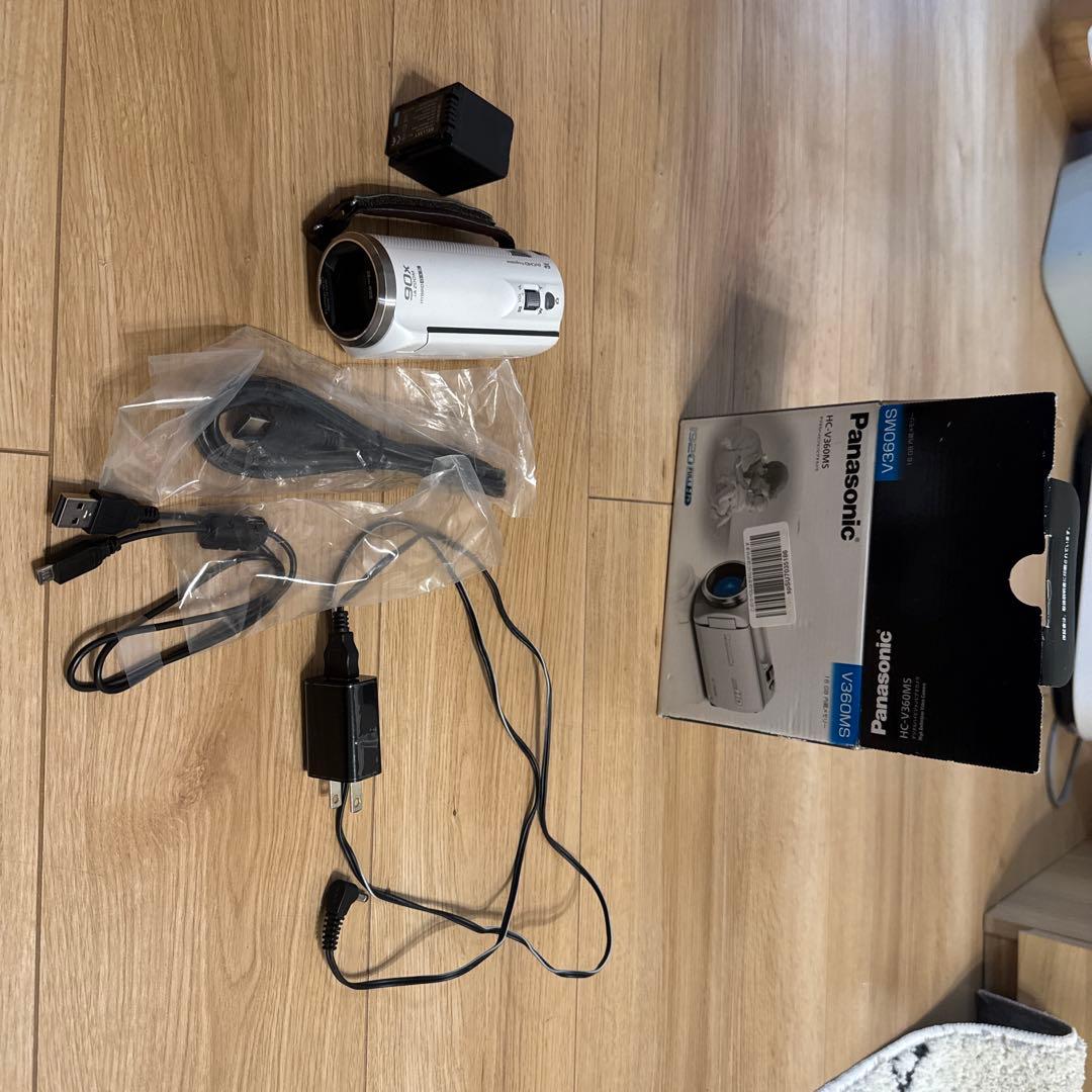 ビデオカメラ panasonic HC-V360MS