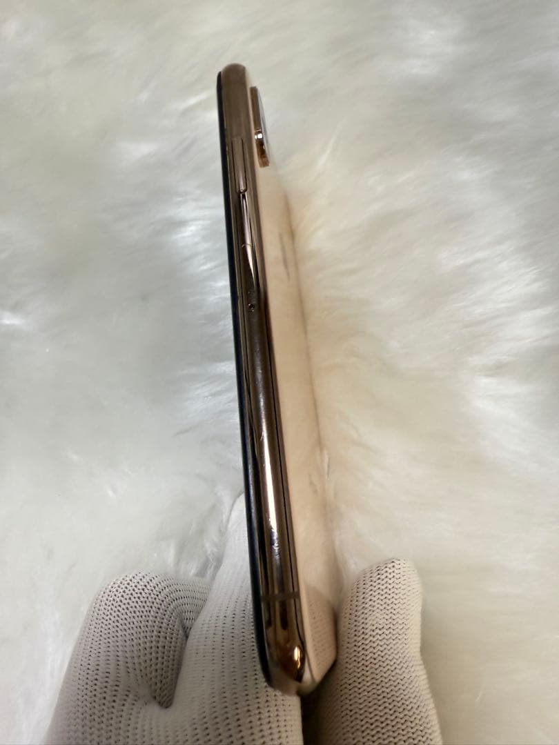 iPhone XS 256GB ゴールド 国内版SIMフリー バッテリー100％