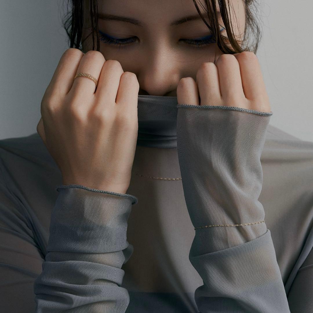 K18 ビスマルク チェーンリング　L&Co.