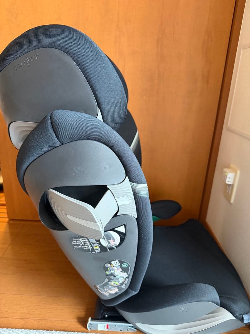 cybex Solution S-Fix ブラック 保護マット付き