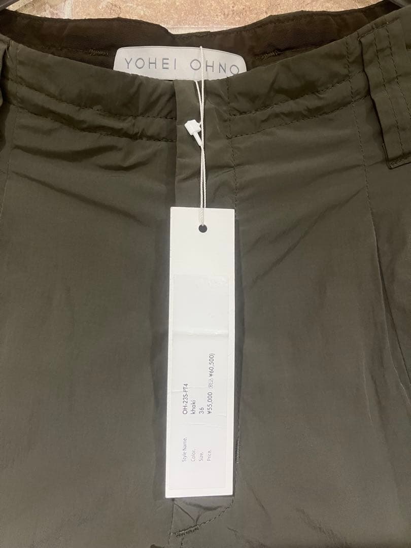【新品】YOHEI OHNO パデッドカーゴパンツ
