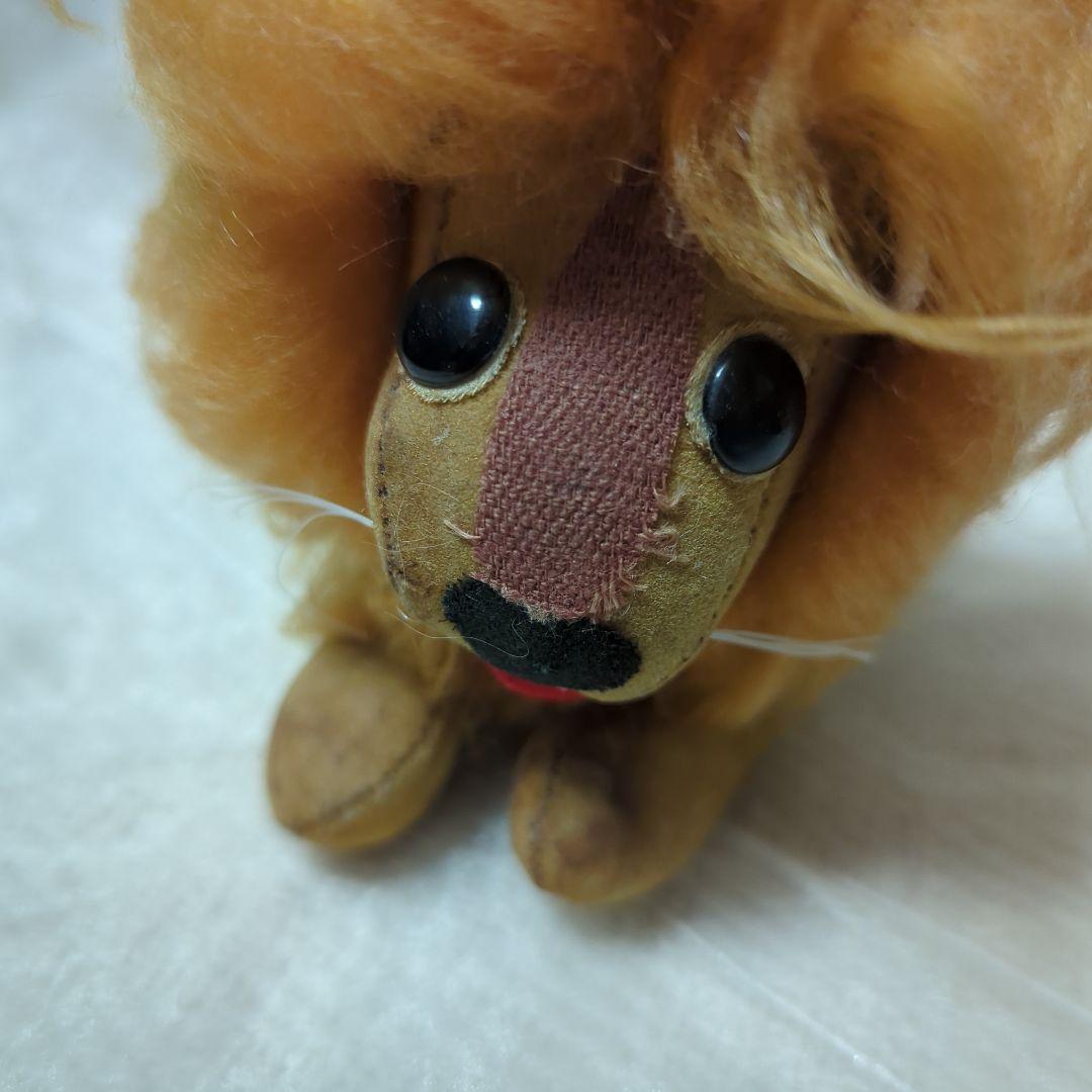 1951年 王子動物園 開園記念 ノベルティ おがくず人形 ライオン