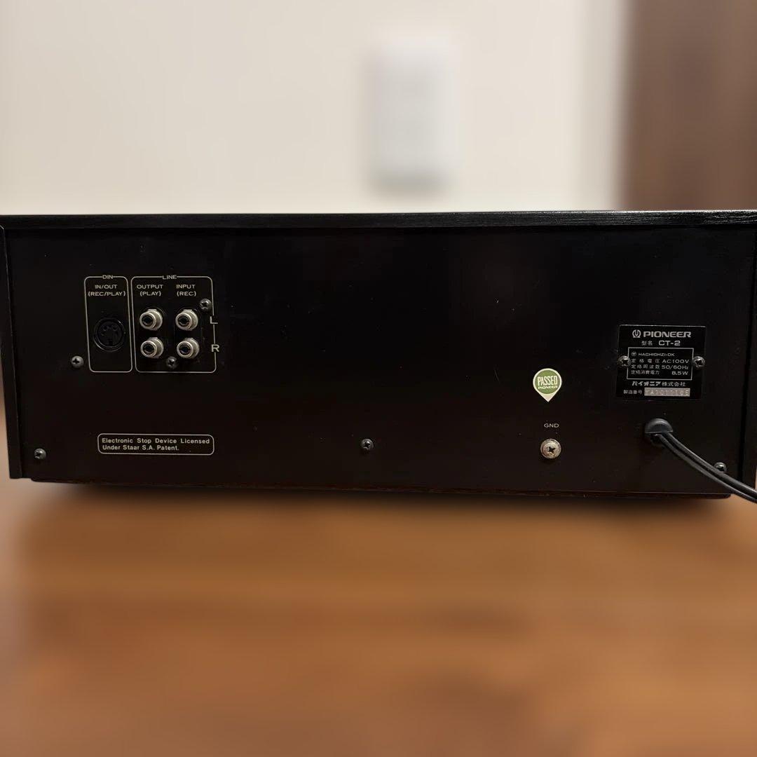 pioneer パイオニア CT-2 ステレオ テープ カセット デッキ 美品
