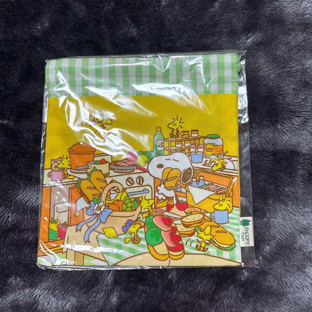 スヌーピー ウッドストック 巾着 3点セット