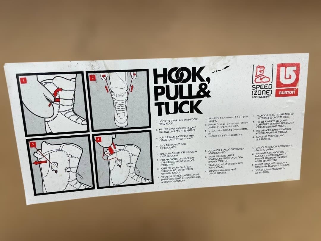 Burton ION スノーボードブーツ 27.0cm ブラック/レッド