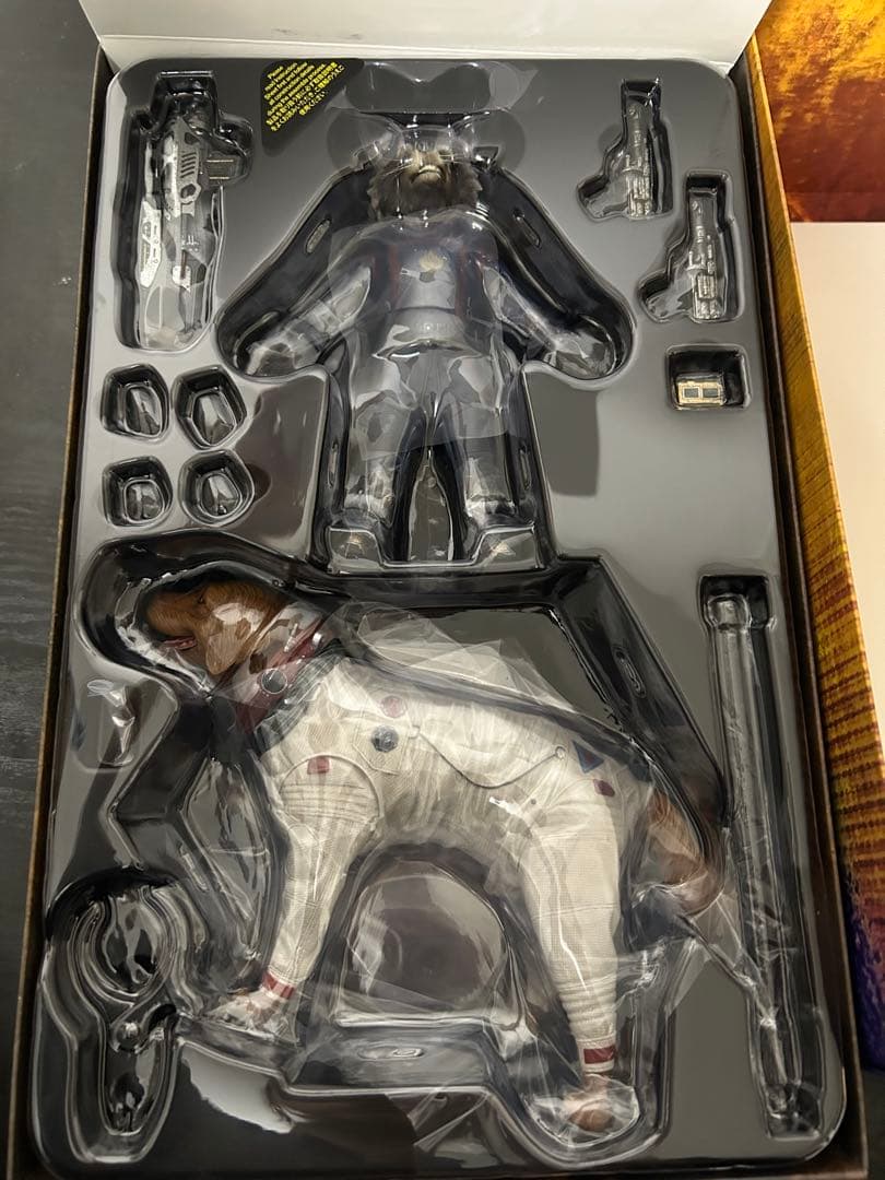 フィギュア ロケット＆コスモ ホットトイズ ガーディアンオブギャラクシー