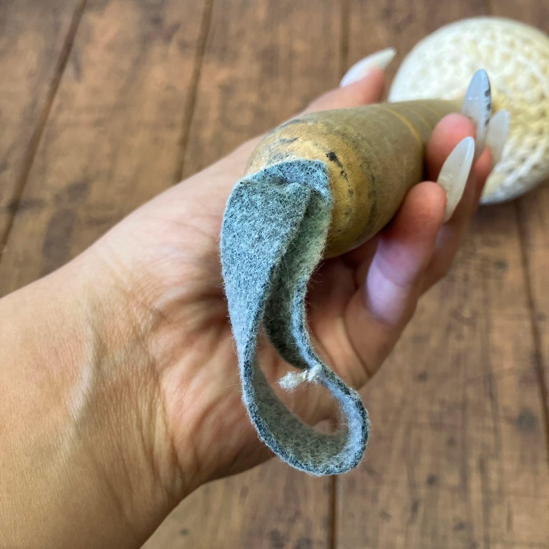 アンティーク 韓国楽器 打楽器 チン ケンガリ 銅鑼 鐘 2点セット 民族楽器