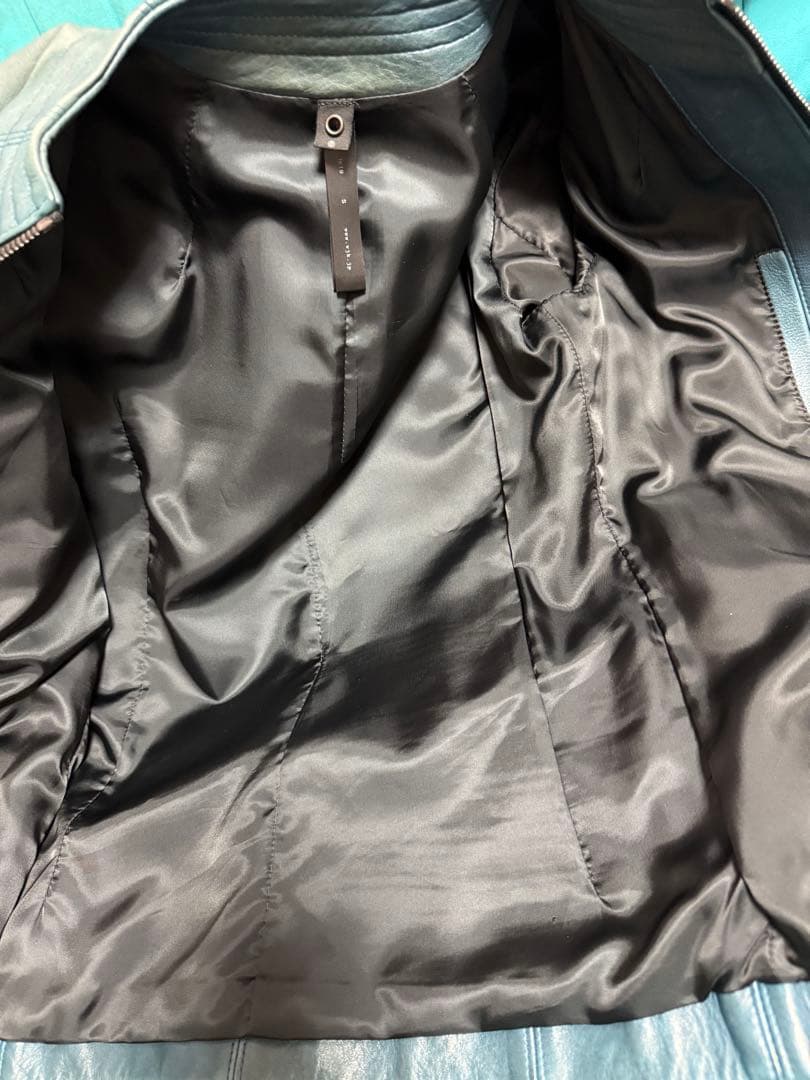 wjkレザー シングルライダース サイズS