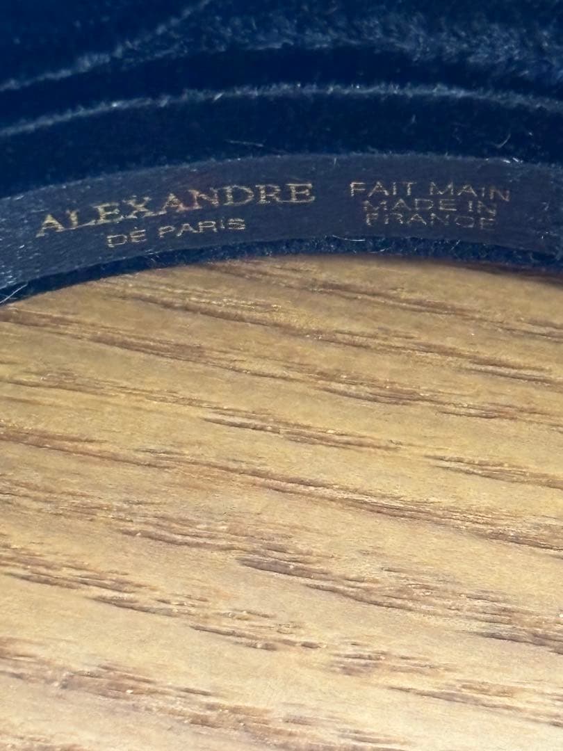 ALEXANDRE DE PARIS ベルベット ヘアバンド