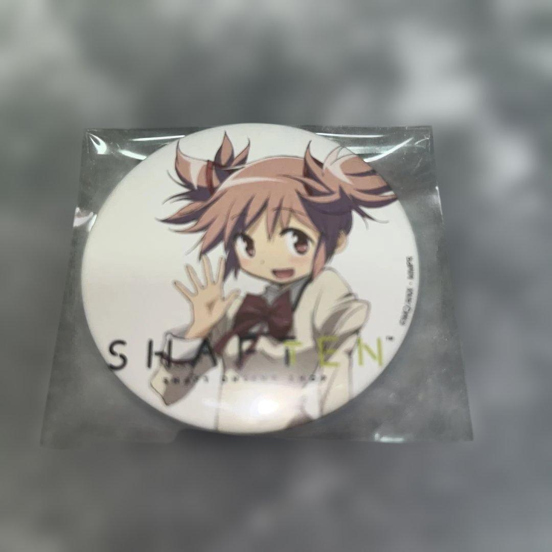 魔法少女まどか☆マギカ　鹿目まどか　シャフトワークス　缶バッジ　シャフトテン