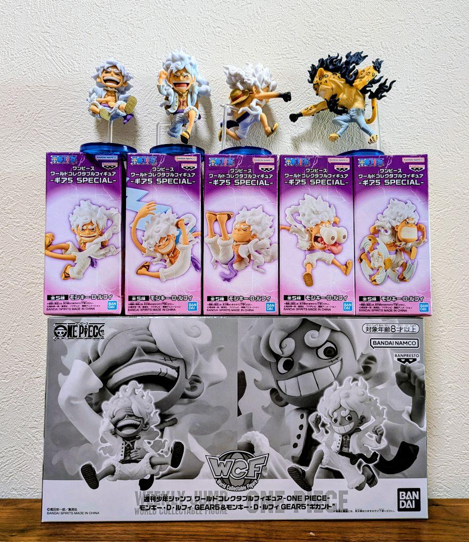ワンピース ワールドコレクタブルフィギュア ギア5 gear5 ニカ まとめ売り