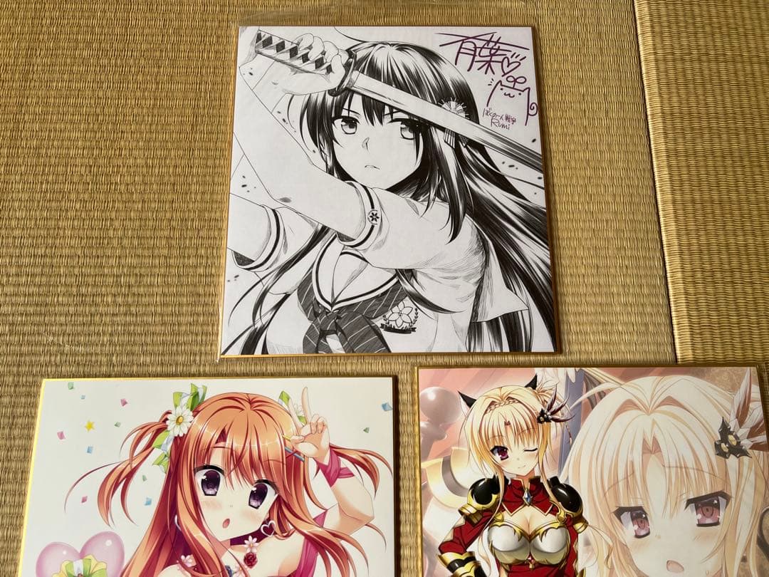 美少女ゲーム 色紙 まとめ売り あかべぇそふとつぅ SAGA PLANETS 他