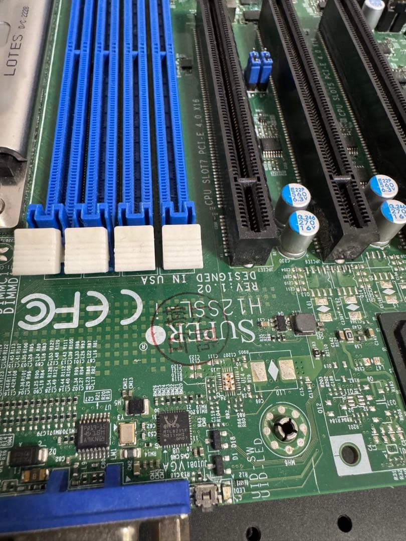 【ジャンク】Supermicro H12SSL-i AMD EPYC SP3