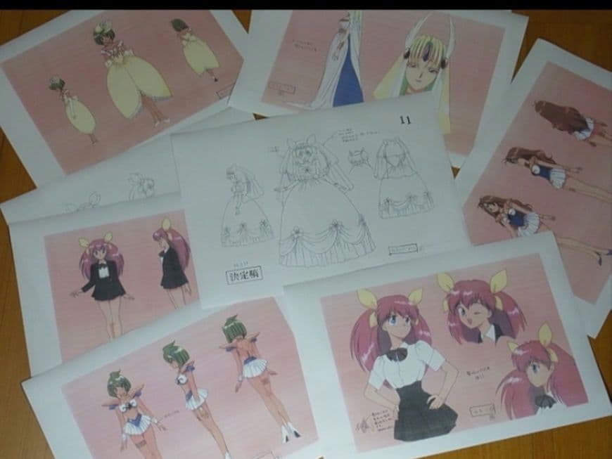 愛天使伝説ウェディングピーチ　設定資料 約３１３枚